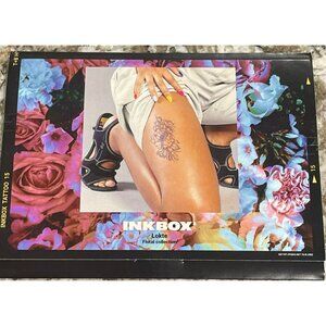 Inkbox Water Resistant Temporary Tattoo Kit Lotke Floral Design NWT